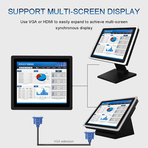 15&quot; Inch I5 I7 All in One <strong>Computer</strong> Capacitive Touch Panel PC for Industrial Machine Control <strong>System</strong> With IP65 Waterproof