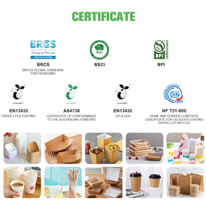 Fincan ve levha yapımı için kahve ve dondurma için profesyonel 135-450 Gram kağıt bardaklar - Product Image 5