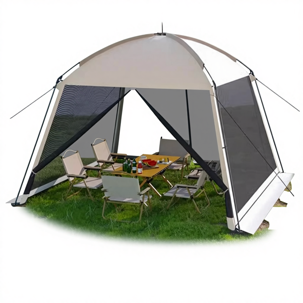 Extra large mesh tent