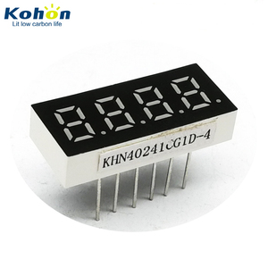 4-stellige 0,24-Zoll-grüne Farbe Common Cathode 12-polige Mini-7-Segment-LED-Anzeige - Product Image 1