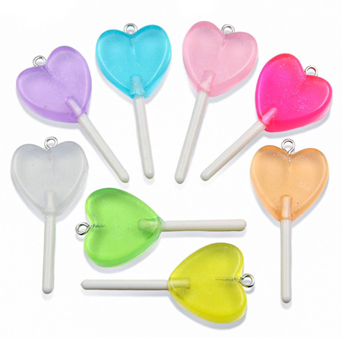 Amor, colores mezclados - 21 * 46mm 3g