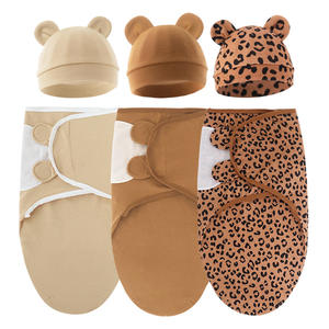 Fasciatura per bambini 3-6 mesi fasciatura coperta sacco per dormire per neonato stampato in cotone organico sacco a pelo - Product Image 4