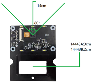 UART USB 5-30cm Reading Distance DC5V <strong>Barcode</strong> Scanner Reader <strong>Module</strong> 1D/2D QR Bar Code Reader for Android Arduino - Product Image 1