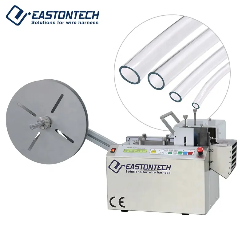 Máquina cortadora de tubo de silicona/manguera/alambre trenzado/tubo de contracción completamente automática de la máquina de corte