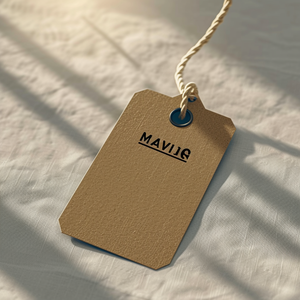 Custom One Color Hangtag Labels Clothing <strong>Hang</strong> <strong>Tags</strong> <strong>With</strong> Eyelet Rectangle <strong>Hang</strong> <strong>Tag</strong> Printing Brand Logo on Bags - Product Image 3