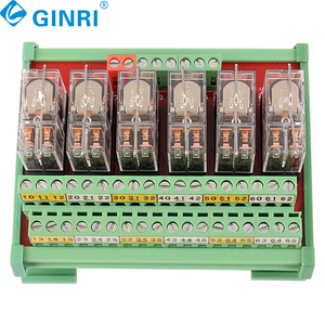 DC 5V 12V 24V 6 Channel Micro-<strong>controller</strong> 5A PLC <strong>Output</strong> DPDT <strong>Relay</strong> Modules Board - Product Image 3