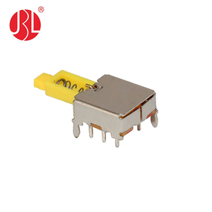 PS-22E02 Druckknopf schalter 2 P2T durch Loch rechtwinklig - Product Image 2