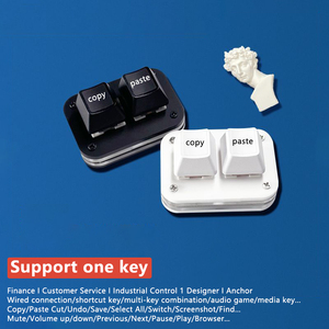 Two-button Miniature <strong>Mechanical</strong> <strong>Keyboard</strong> Personality Custom Free Drive Copy Paste <strong>Keyboard</strong> Switches Custom <strong>Keyboard</strong> - Product Image 3