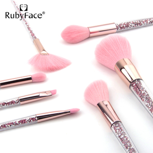<strong>7</strong> <strong>Pcs</strong> Rubyface Diamond Makeup <strong>Brushes</strong> Set Crystal 2020 in Stock Factory Supply - Product Image 2
