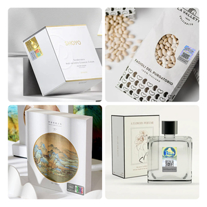 Etiqueta de código QR colorida de diseño gratuito personalizado, pegatina de holograma, pegatina antifalsificación, etiqueta de seguridad holográfica - Product Image 6
