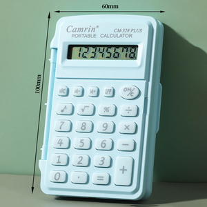 Linda mini calculadora científica inteligente portátil pequeña Calculadora de escritorio digital de 8 dígitos para estudiantes de secundaria - Product Image 6