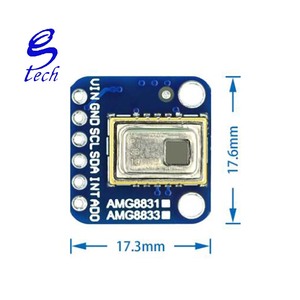 赤外線サーマルイメージャーセンサーIC AMG8833アレイ温度測定センサーモジュールGY-AMG8833 - Product Image 2