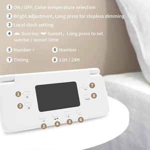 Gözler bakım en iyi takviyesi günışığı üzücü lamba mevsimsel etkilenen depresyon için 10000 Lux gün ışığı lambası - Product Image 2