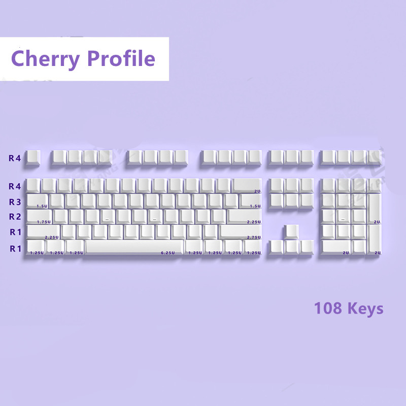 White-Cherry-108 Keys