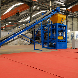 QT4-24 Concrete <strong>Block</strong> <strong>Machine</strong> Price <strong>Interlocking</strong> <strong>Manual</strong> Brick <strong>Making</strong> Machinery - Product Image 4