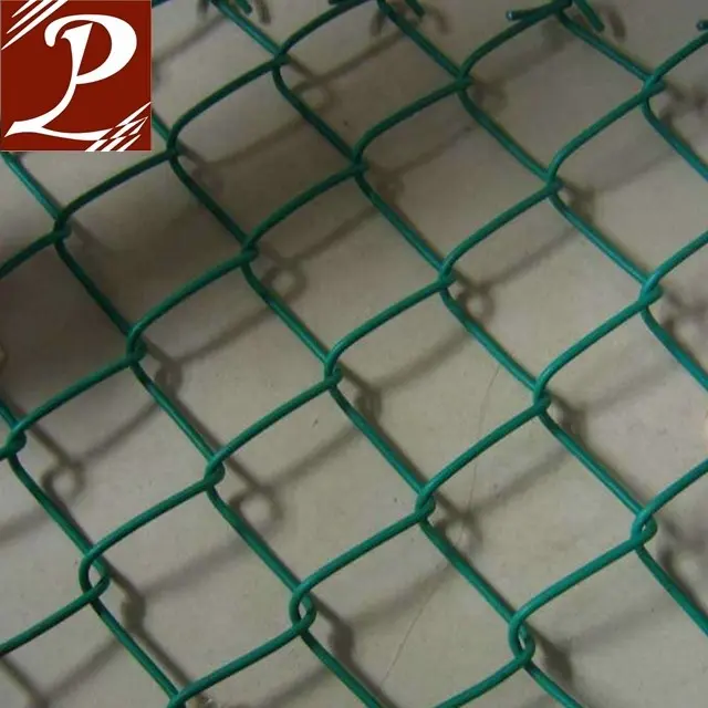 L'alta qualità ha usato la rete metallica del collegamento a catena rivestita in PVC galvanizzato immerso caldo ha ricoperto la recinzione del collegamento a catena
