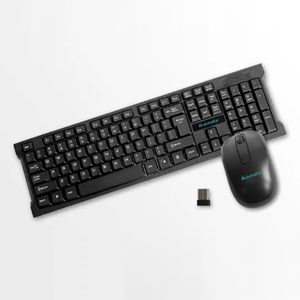 アマゾンオフィスラバーキーボードマウスコンボブラックアラビアスペインビジネスUsbワイヤレスバンダABSプラスチックブラックホワイト