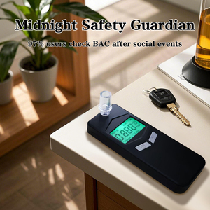 Detector de alcohol de resultado rápido con diseño ligero y controles básicos - Product Image 5