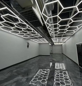 Illuminazione a Led colorata Rgb esagonale di alta qualità per Showroom Bar Decor