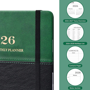 Biểu Tượng Tùy Chỉnh A5 Máy Tính Xách Tay Cá Nhân In Máy Tính Xách Tay Xoắn Ốc PU Da Tạp Chí Với Logo Khuyến Mại Quà Tặng Doanh Nghiệp - Product Image 3