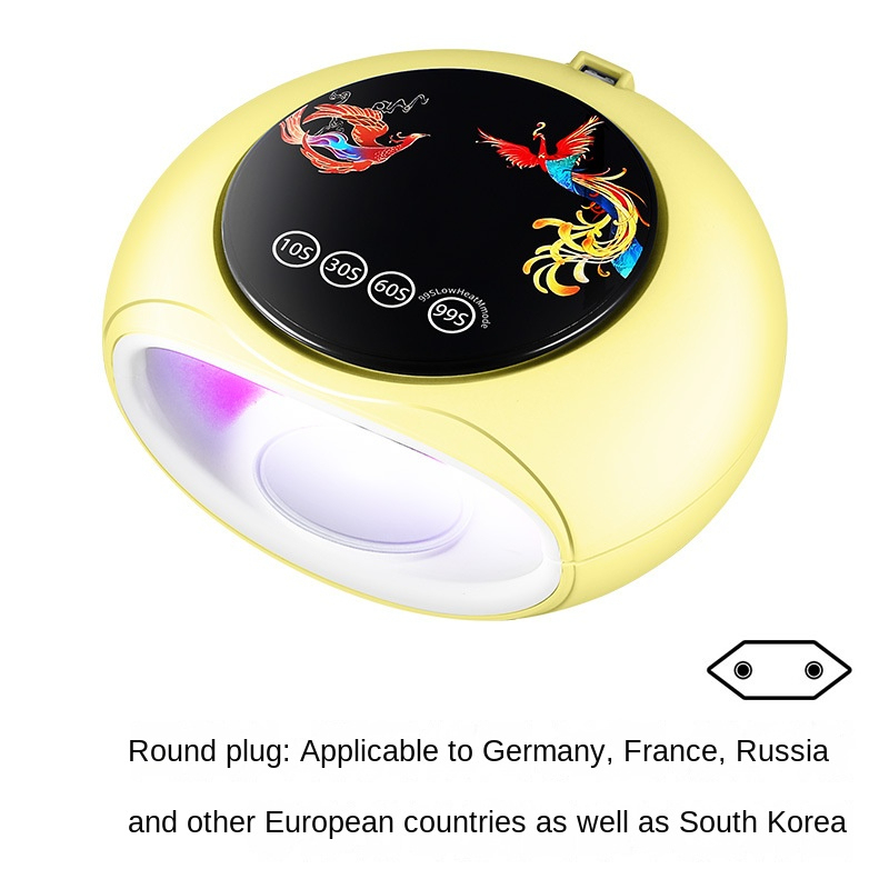 Prise européenne jaune