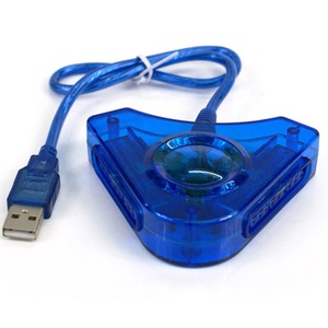 PS2至pc游戏的游戏控制器转换器游戏手柄适配器电缆PS3控制器的双端口1至2三角形适配器 - Product Image 1