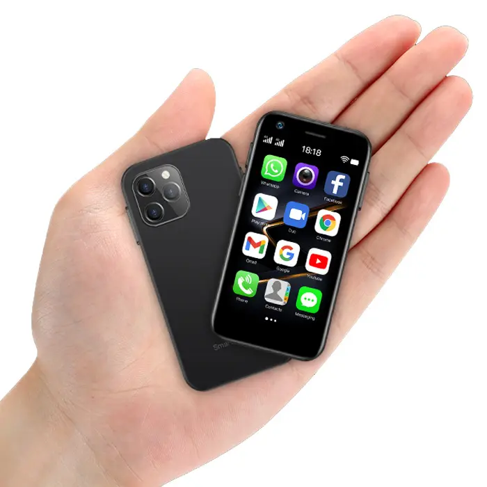Prêt à expédier Lte 4G petite taille Mini téléphone portable intelligent Android Touch Mini très petit téléphone intelligent 4G Volte Smartphone téléphone portable
