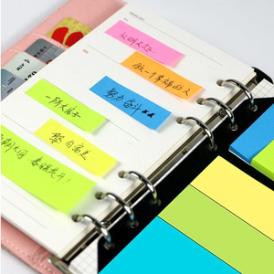 Beauty Custom Loose-leaf Binder Spiral Wire <strong>Notebook</strong> Printing <strong>Memo</strong> Pad Type It Posted Sticky Notes <strong>Notepad</strong> Set - Product Image 5