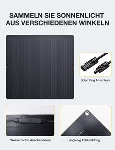 120 Độ uốn cong Mono năng lượng mặt trời di động <span class=keywords><strong>200W</strong></span> 240W 250W cao hơn truyền mềm <span class=keywords><strong>PV</strong></span> linh hoạt năng lượng mặt trời bảng điều khiển - Product Image 5