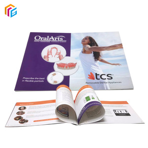 Renkli baskı yumuşak kapak eyer dikiş kitap baskı broşür kitapçıkları - Product Image 6