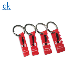 最佳价格定制NFC接近识别钥匙扣RFID EM4305芯片环氧门禁钥匙链 - Product Image 6