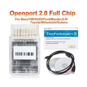 Chip dorado en línea Openport 2,0 Chip completo J2534 herramienta de sintonización compatible con el programa WIN10 ECU herramienta de sintonización de Chip