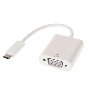 新しいMacbook DellHPおよびプロジェクターアダプター用の3.1usbタイプc USB-Cオス-VGAメス出力 - Product Image 2