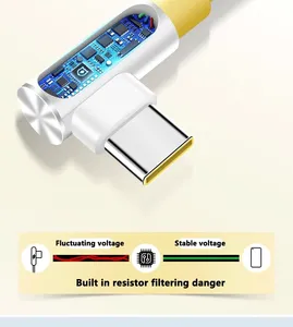 Xiaomi 67W için USB hızlı şarj akıllı tip C USB şarj kablosu telefon için uyumlu 14 Ultra Redmi not T Pro Turbo hızlı - Product Image 5