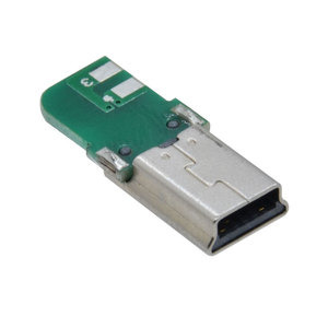 Veri arayüzü için PCB 5 Pad ile Mini Usb 5 P tel lehim erkek konnektör şarj portu - Product Image 4