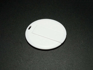 礼品USB 2.0 3.0驱动器名片USB闪存驱动器圆形吊坠带定制标志