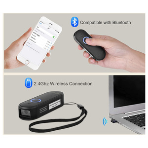 ミニAndroidワイヤレスQrバーコードポータブル1D CCDバーコードスキャナー2.4G BTワイヤレスK-40 - Product Image 3