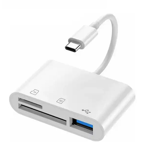手頃な価格のABSマルチカードリーダーユニバーサルBluetoothSdカードリーダーホワイト高速伝送カードリーダー
