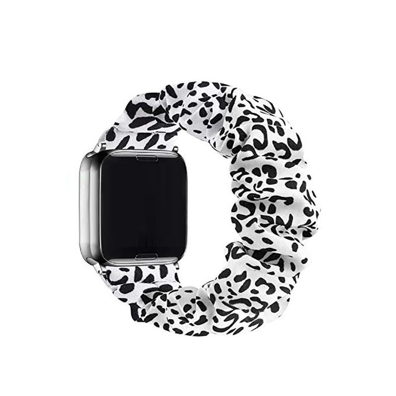 White leopard print