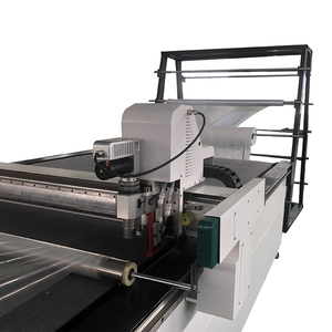 Gute Qualität Voll automatische computer programmier bare Muster nähmaschine Oszillierende Matrize Digital Cutter Cnc Schneide plotter - Product Image 2