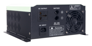 Inversor de transformador de aislamiento incorporado de baja frecuencia de onda sinusoidal pura 500W 12V o 24V con corriente de cargador de CA - Product Image 2