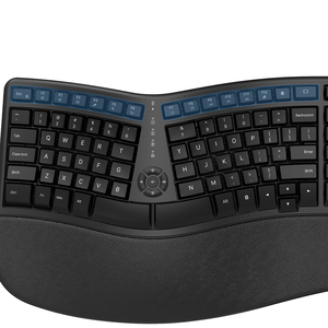 Ergonomische USB-Tastatur Komfortable natürliche Tastatur mit mehreren Geräten für Windows 7/8/10 - Product Image 2
