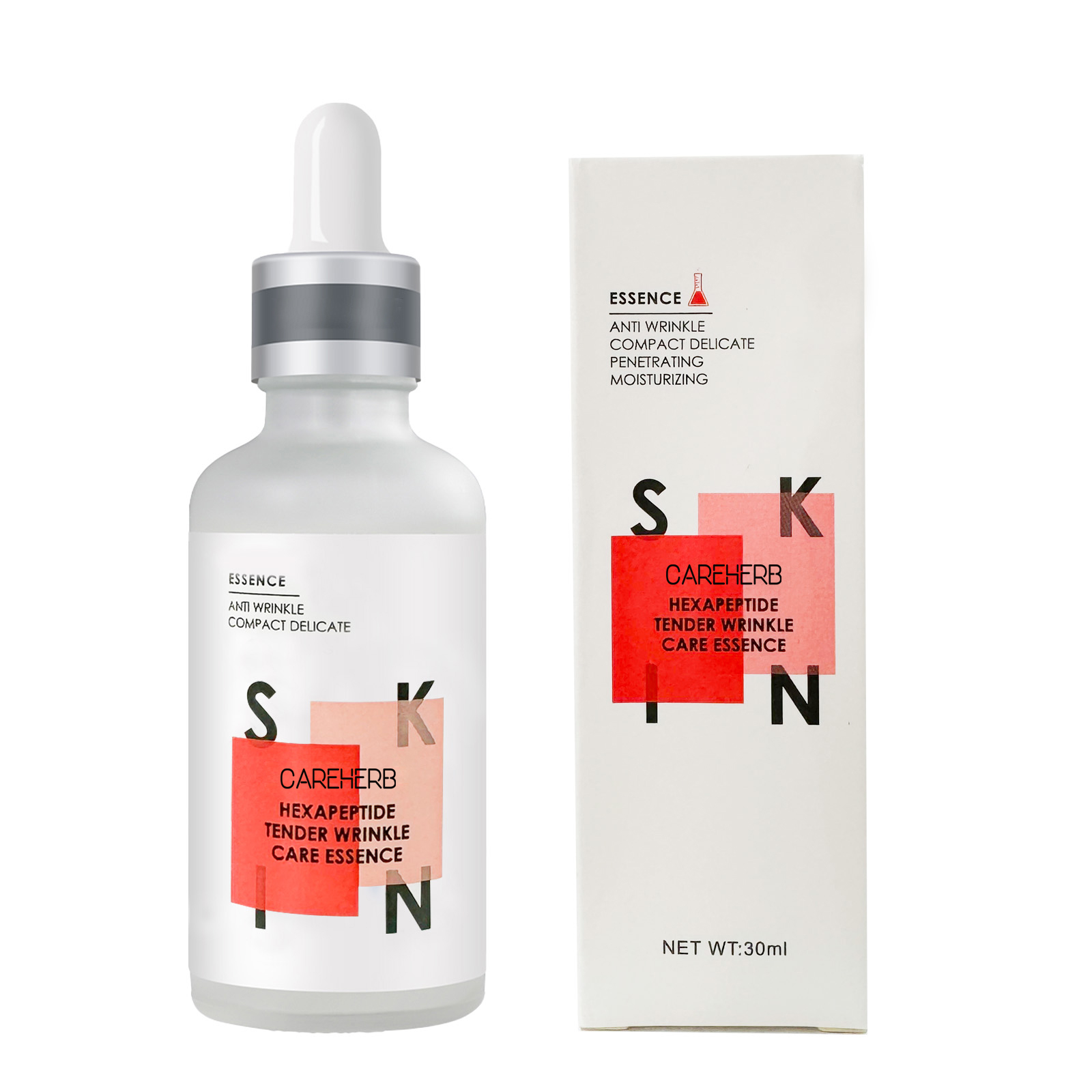 Suero facial de seis péptidos de 30 ml