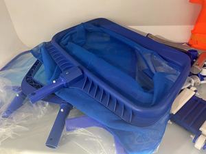 地面OEM不锈钢偷窃强度浮动李尔尼龙网篮耐用叶片清洁游泳池撇渣清洁网 - Product Image 6