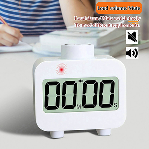 J & R Neuester schnell einstellender Speicher-Timer Rotierender Stumm schaltung Multi Elektronische Produktivität Niedliche benutzer definierte Küchen studie Visueller Timer für Kinder - Product Image 5
