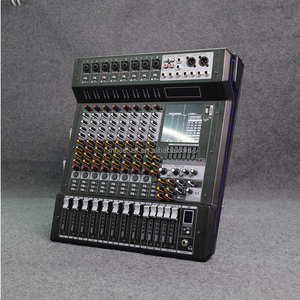 E/Mezclador de audio profesional 8 Entrada de micrófono mono Entrada de estéreo Mezclador multifunción multicanal Audio - Product Image 5