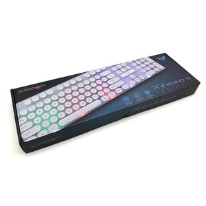 Excelente calidad, ERGONOMICA, 114 teclas, teclado de PC RGB con cable, interfaz USB, teclado Multimedia para juegos de ordenador