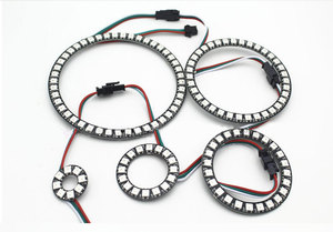 WS2812BLEDリングライト8/16/24/35/45ビットLED 5050 RGBアドレス指定可能なピクセルLEDモジュールストリップライト - Product Image 2