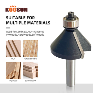 KOOSUN 1/4 inç konik bıçak karbür oyma makinesi vargel tezgahı kesme kafası 45 derece açılı bıçak pah konik kesici - Product Image 4