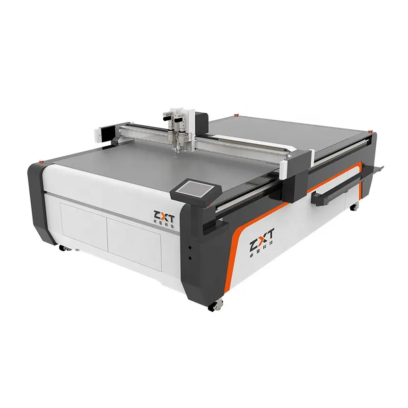 Faca oscilante CNC ZXT para corte de materiais compostos, máquina para corte de painel acústico